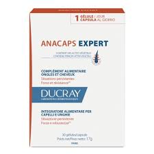 Anacaps Expert Hair And Nails Ducray 30 Capsules