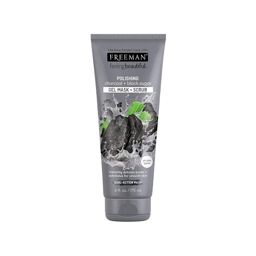 Freeman Polishing Charcoal + Black Sugar Gel Mask + Scrub – 175ml
