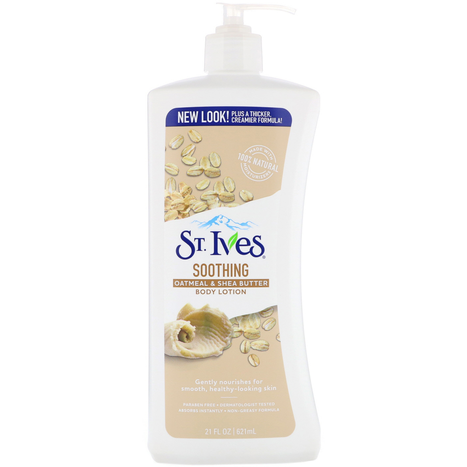 St. Ives Naturally Soothing Oatmeal &amp; Shea Butter Lotion 621ml