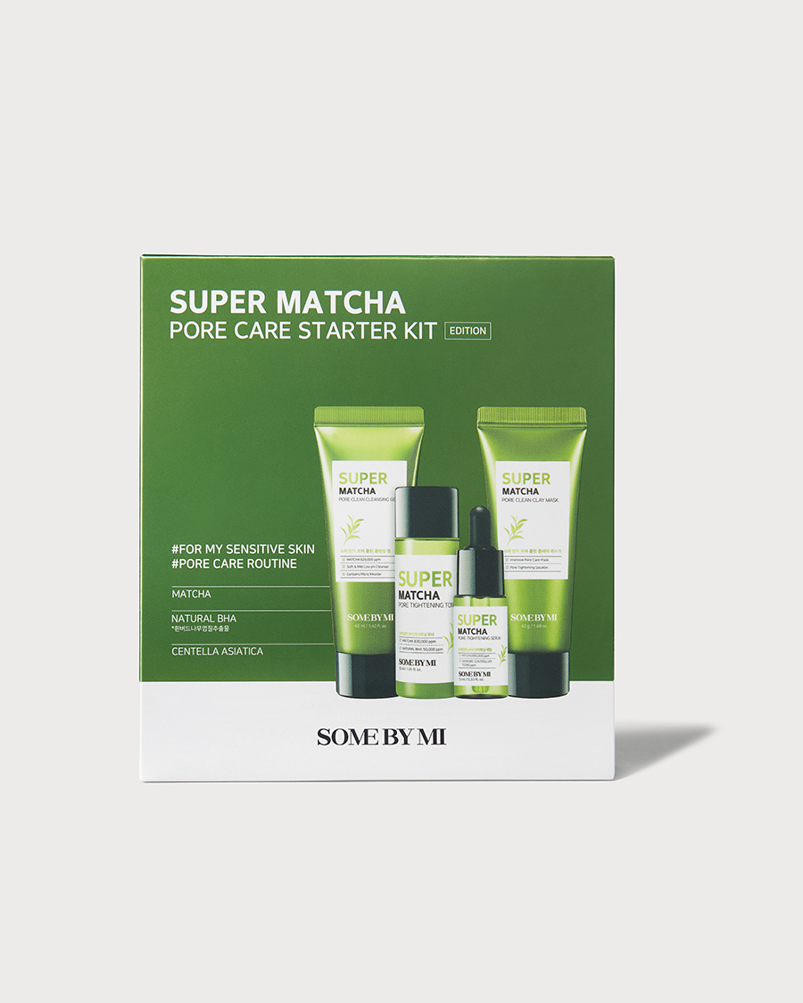 SOMEBYMI SUPER MATCHA PORE CARE STARTER KIT