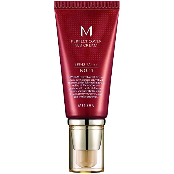 MISSHA Perfect Cover BB Cream - SPF42 - No.13/Bright Beige - 50ml