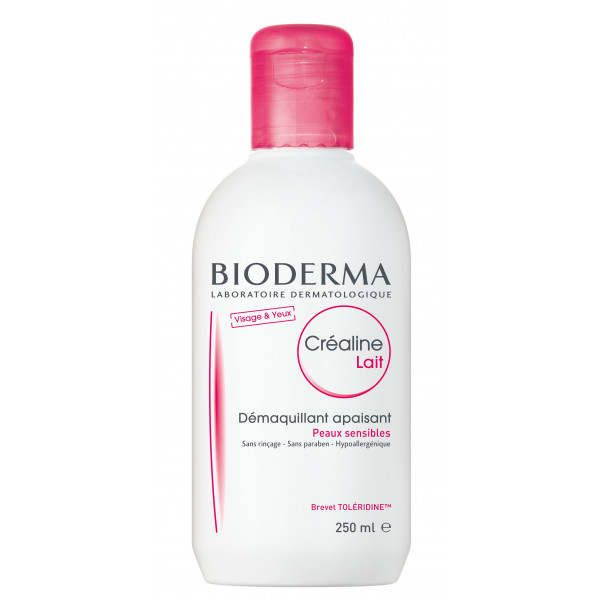 Bioderma Crealine Lait Demaquillant Peaux Sensibles Et Intolerantes 250 Ml