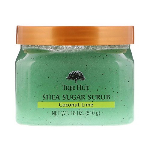 Tree Hut Coconut Lime Shea Sugar Body Scrub, 18 Oz, 3 Pack