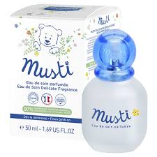 Mustela Musti Eau De Soin Perfume - For Normal Skin - 50mL