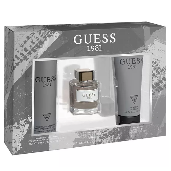 GUESS 1932 EDT 50ML +  DEO 226 ML + GEL DOUCHE 200 ML