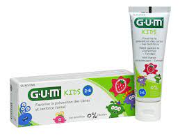 GUM Kids Dentifrice Fluoré 2-6 Ans 50 ml