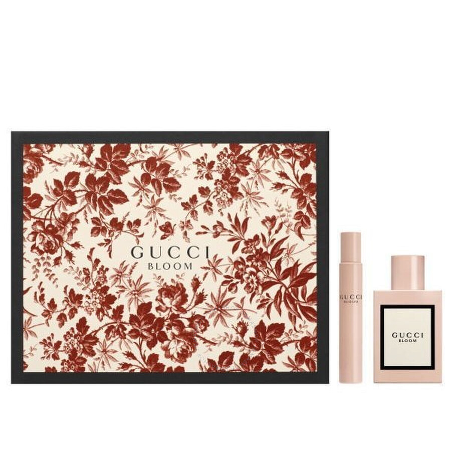 Gucci Bloom perfumed water for women 50 ml + perfumed water 7.4 ml, gift set