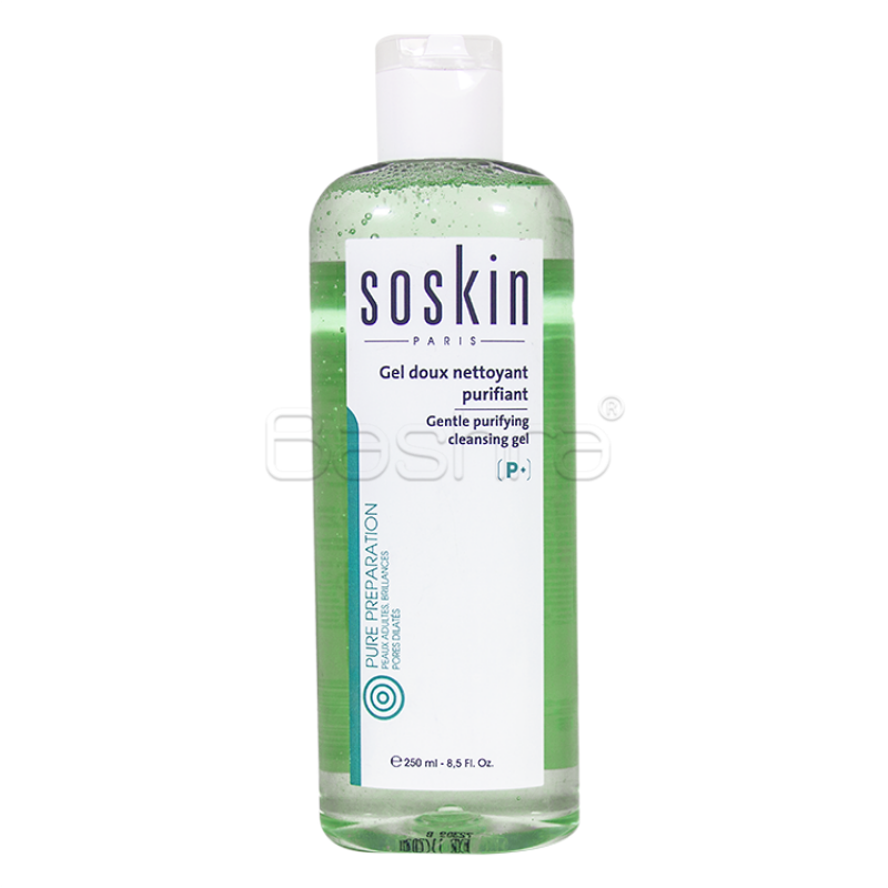 SOSKIN Gel doux nettoyant purifiant 250ML