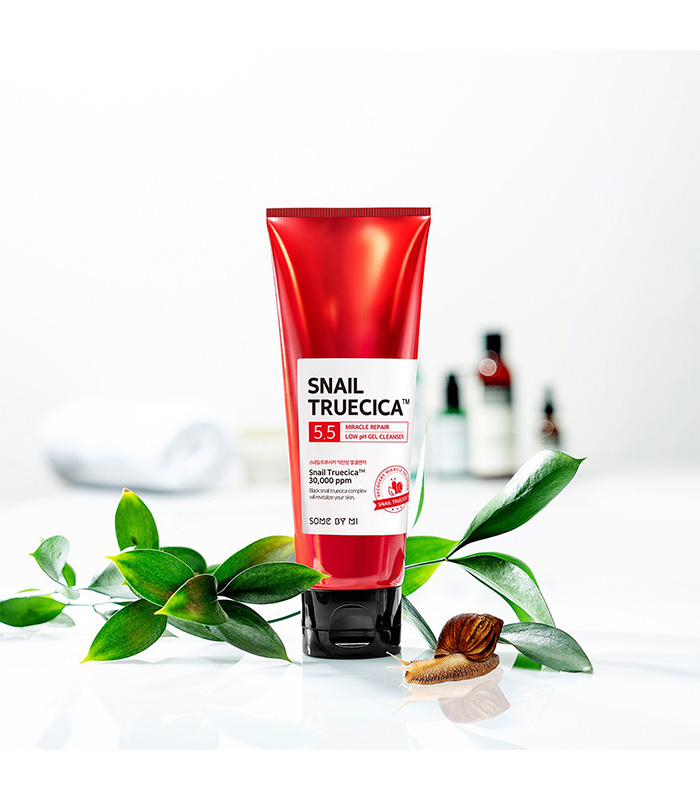 Some By Mi Snail Truecica Miracle Repair Low Ph Gel Cleanser 100ml