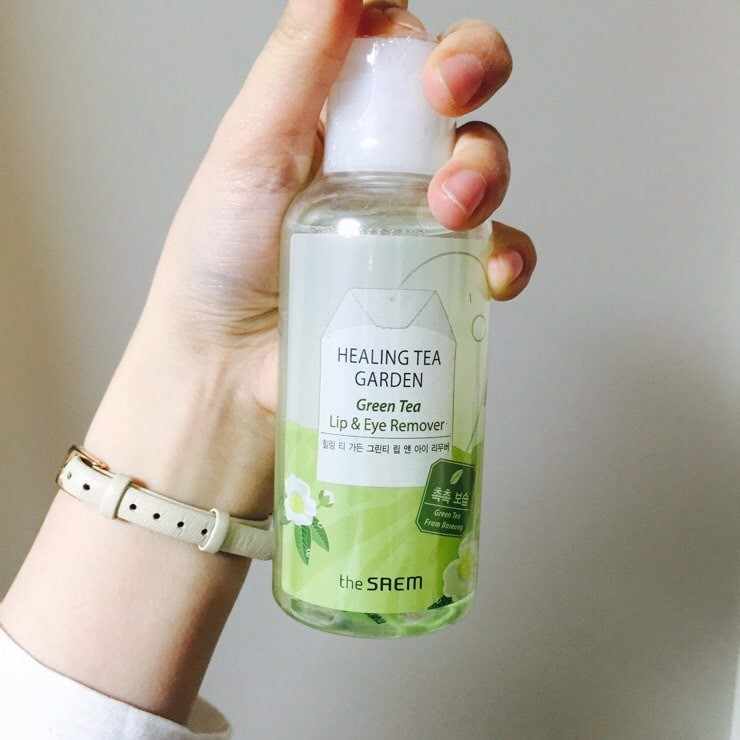 The Saem - Healing Tea Garden Green Tea Lip &amp; Eye Remover 150ml