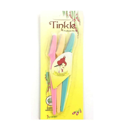 DORCO TINKLE EYEBROW RAZOR 6 PCS