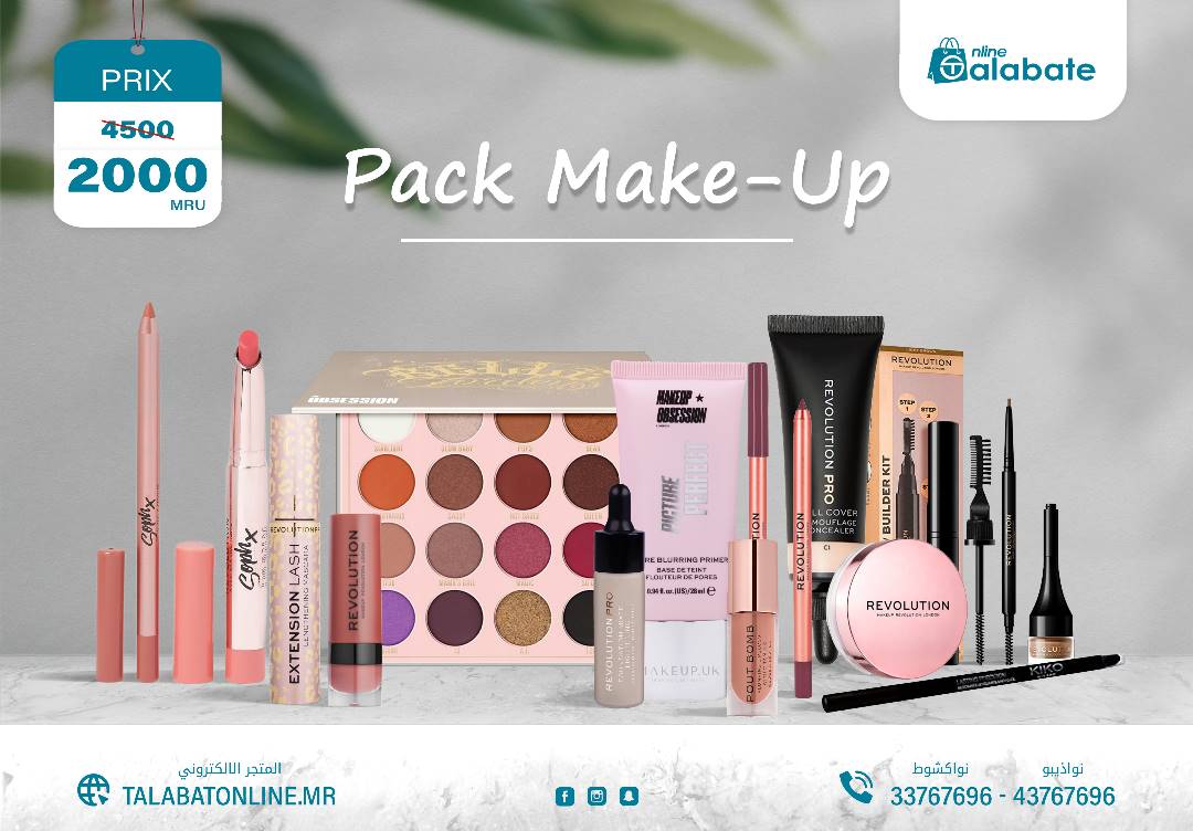 PACK MAKE UP