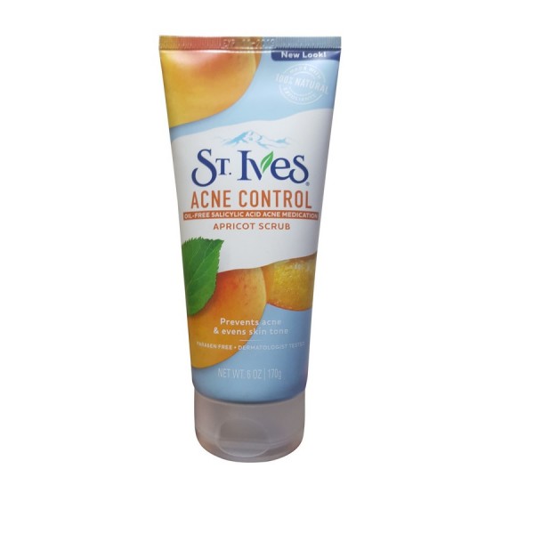 St Ives Acne Control Apricot face Scrub 170g