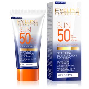 EVELINE CREME ECLAIRCISSANTE SUN PROTECTRICE POUR LE VISAGE 50ML