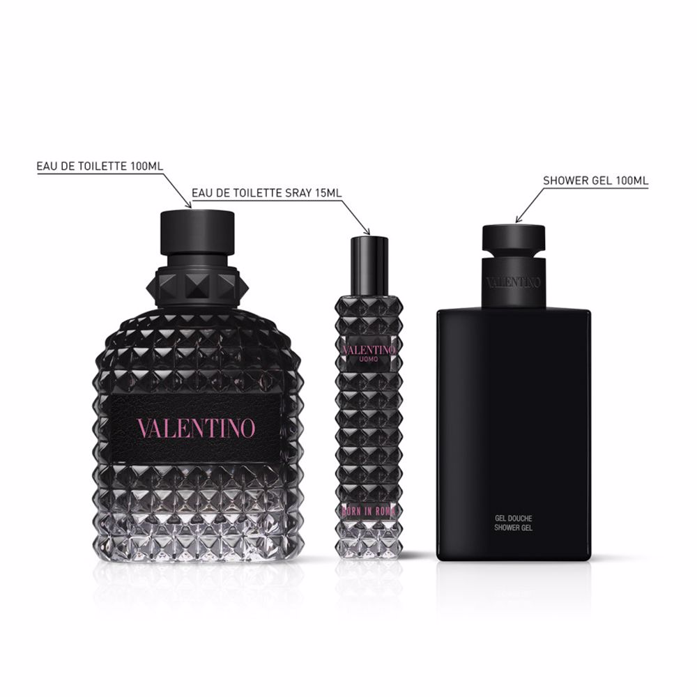 VALENTINO UOMO BORN IN ROMA COFFRET EDT 100ML