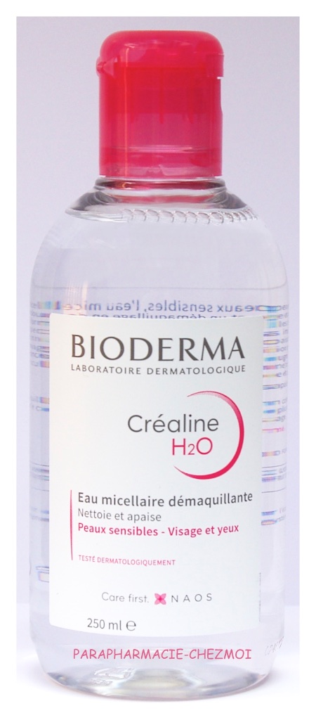 BIODERMA CRÉALINE H2O SOLUTION MICELLAIRE PEAUX SENSIBLES