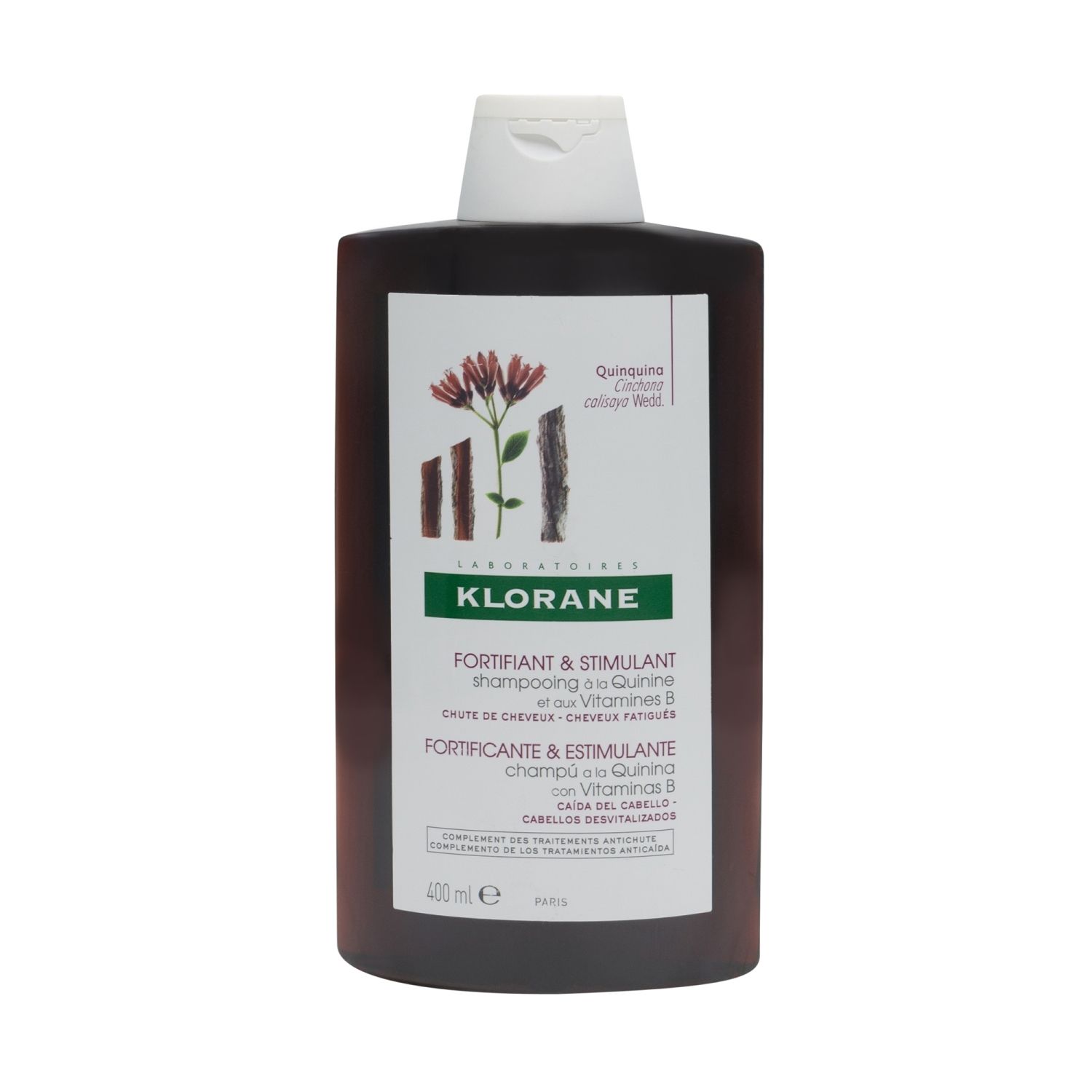 Klorane Shampoo with Quinine 400ml