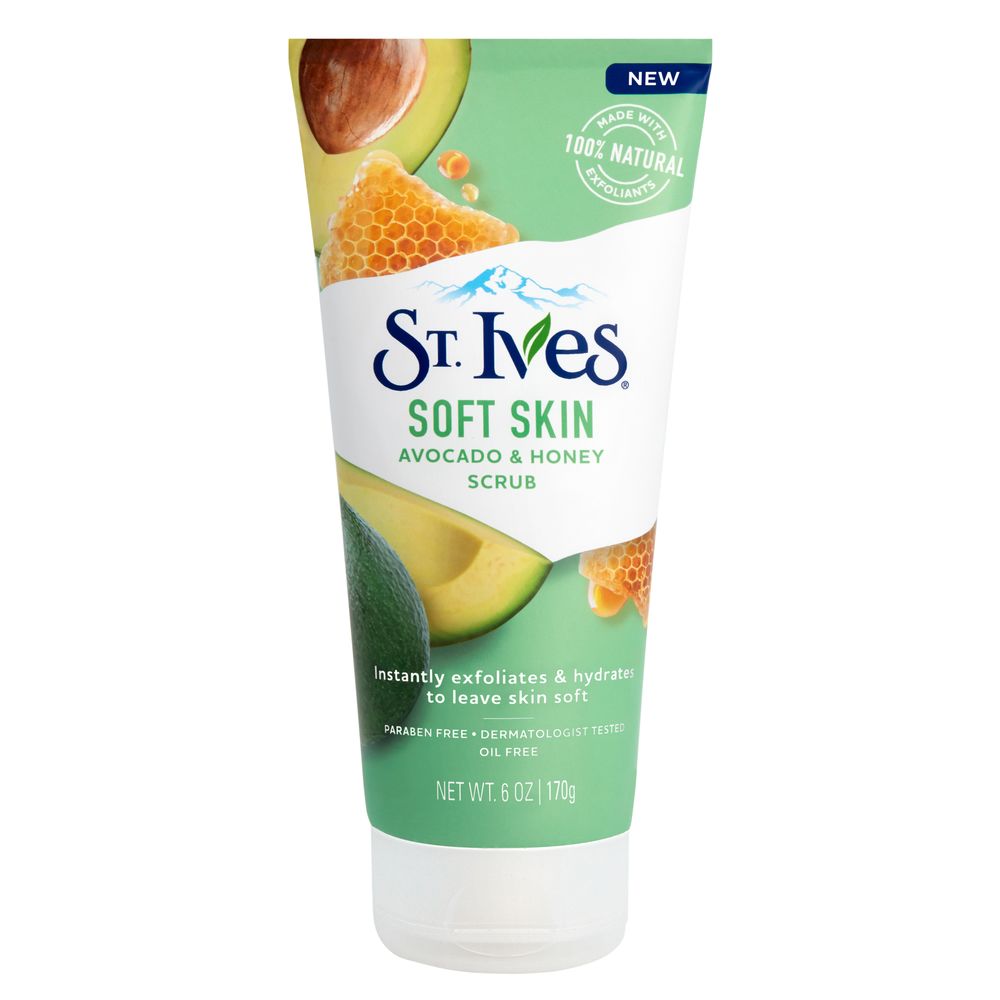 St. Ives Avocado And Honey Scrub Facial Cleanser