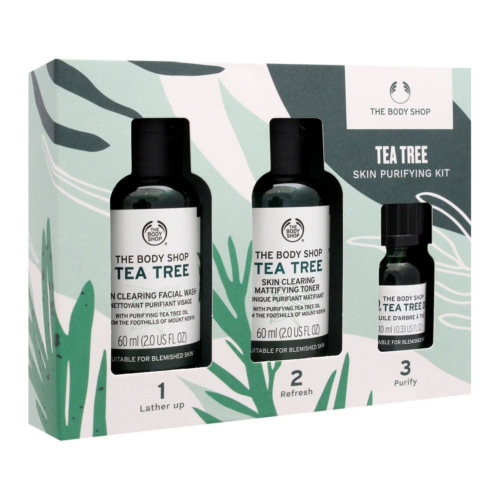 The Body Shop Tea Tree 123 Skin Purifying Kit