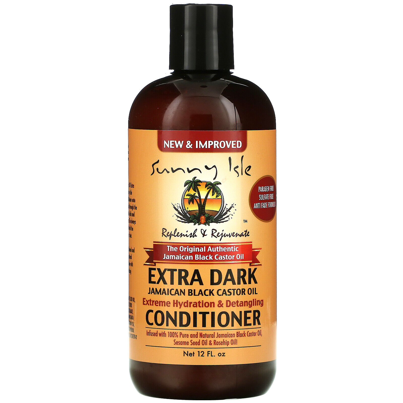 SUNNY ISLE CASTOR OIL XTRA COND