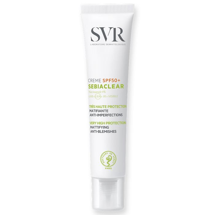 Cream Spf50 Matifying Sun Protection 50ml Sebiaclear Svr
