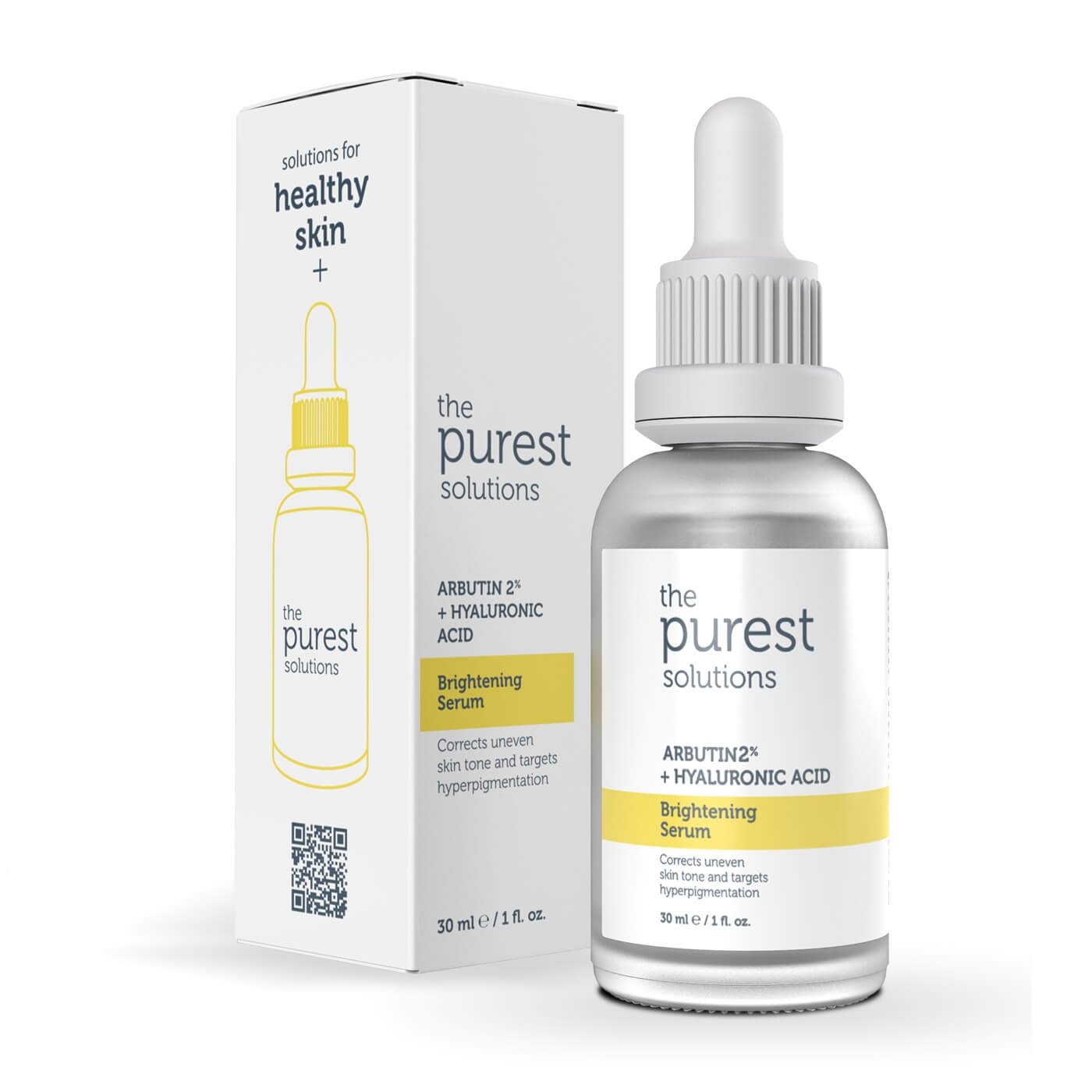 Les solutions pures Sérum anti-imperfections et égaliseur de teint pour la peau