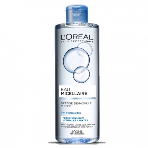 L'OREAL EAU MICELLAIRE REEQUILIBRANTE PEAUX NORMALES A MIXTES 400ML