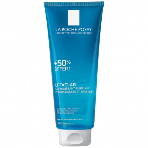 EFFACLAR GEL MOUSSANT 300ML