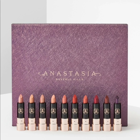 ANASTASIA ROUGE A LEVRE 10 PIECES MINI MATTE LIPSTICK