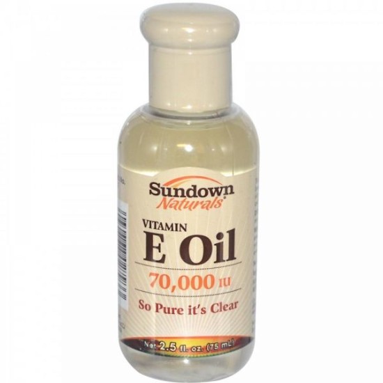 sundown naturals vitamin e oil