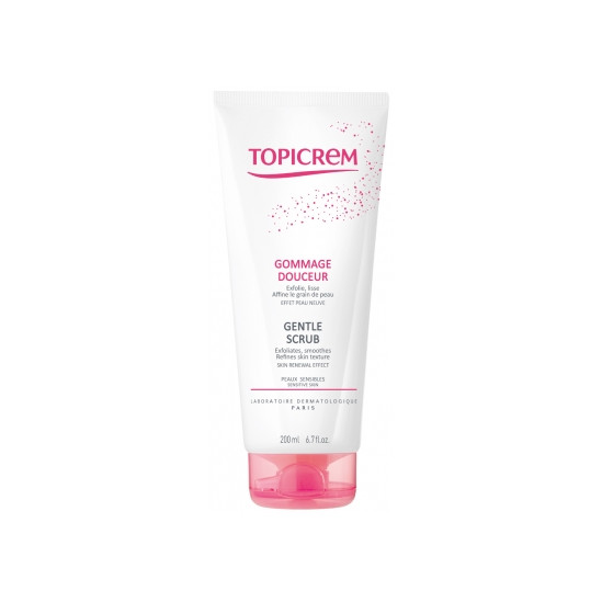 TOPICREM GOMMAGE DOUCEUR VISAGE ET CORPS 200 ML | Pharmacie Fernandes