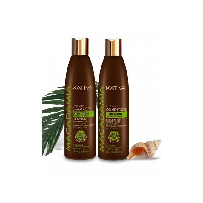 MACADAMIA SHAMPOOING HYDRATANT 250 ML + CONDITIONNER 250 ML