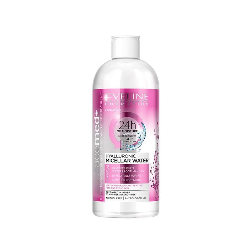 FACEMED  HAYLORONIC MICILAIRE WATER 400ML