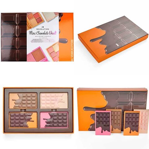 Makeup Revolution Mini Chocolate Vault Gift Box | MakeUpShop.