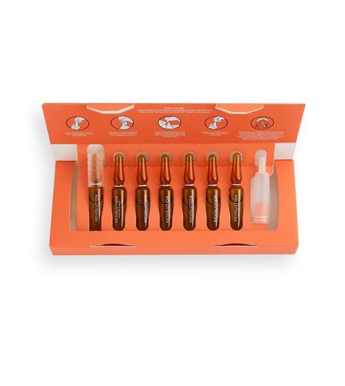 Revolution Skincare Vitamin C 7 Day Brightening Skin Plan Ampoules