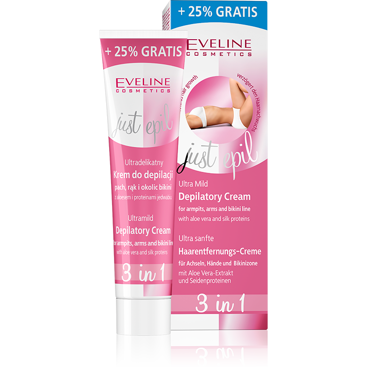 ULTRA MILD DEPILATORY CREAM 3 IN 1 FOR SENSITIVE