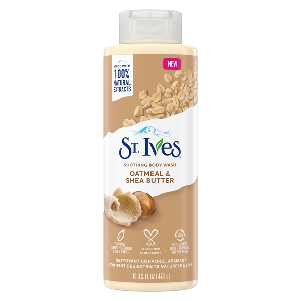St.Ives Oatmeal & Shea Butter Soothing Body Wash 473ml