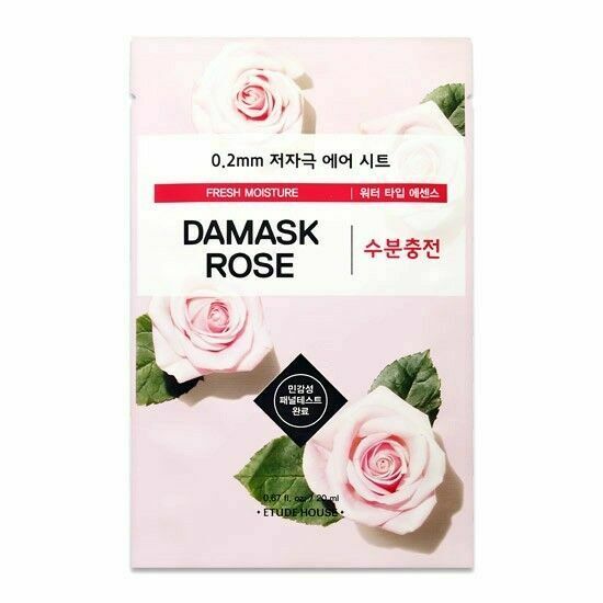 Etude House Therapy Air Mask Sheet Damask Rose 20mlx1ea EWG Korea Cosmetic