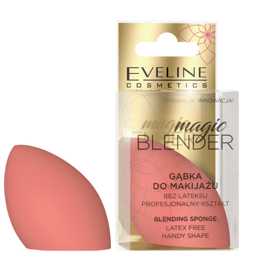 Eveline Magic Blender Blending Make Up Sponge Pink Latex free