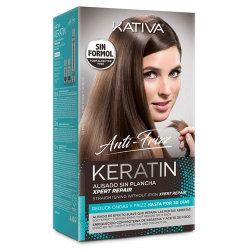 Kativa Keratin Anti-Frizz Alisado Sin Plancha