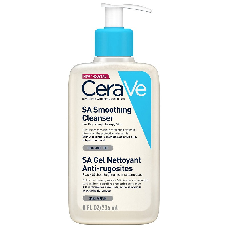 Cerave SA Gel nettoyant anti-rugosités - 236ml