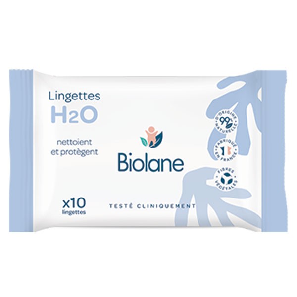 BIOLANE LINGETTES H2O*72