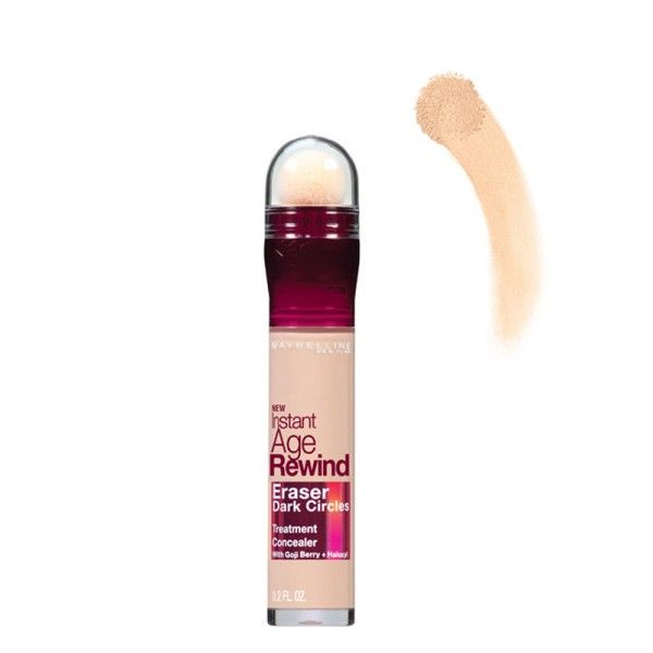 Maybelline New York Instant Age Rewind Eraser Dark Circles Treatment Concealer,Light 120