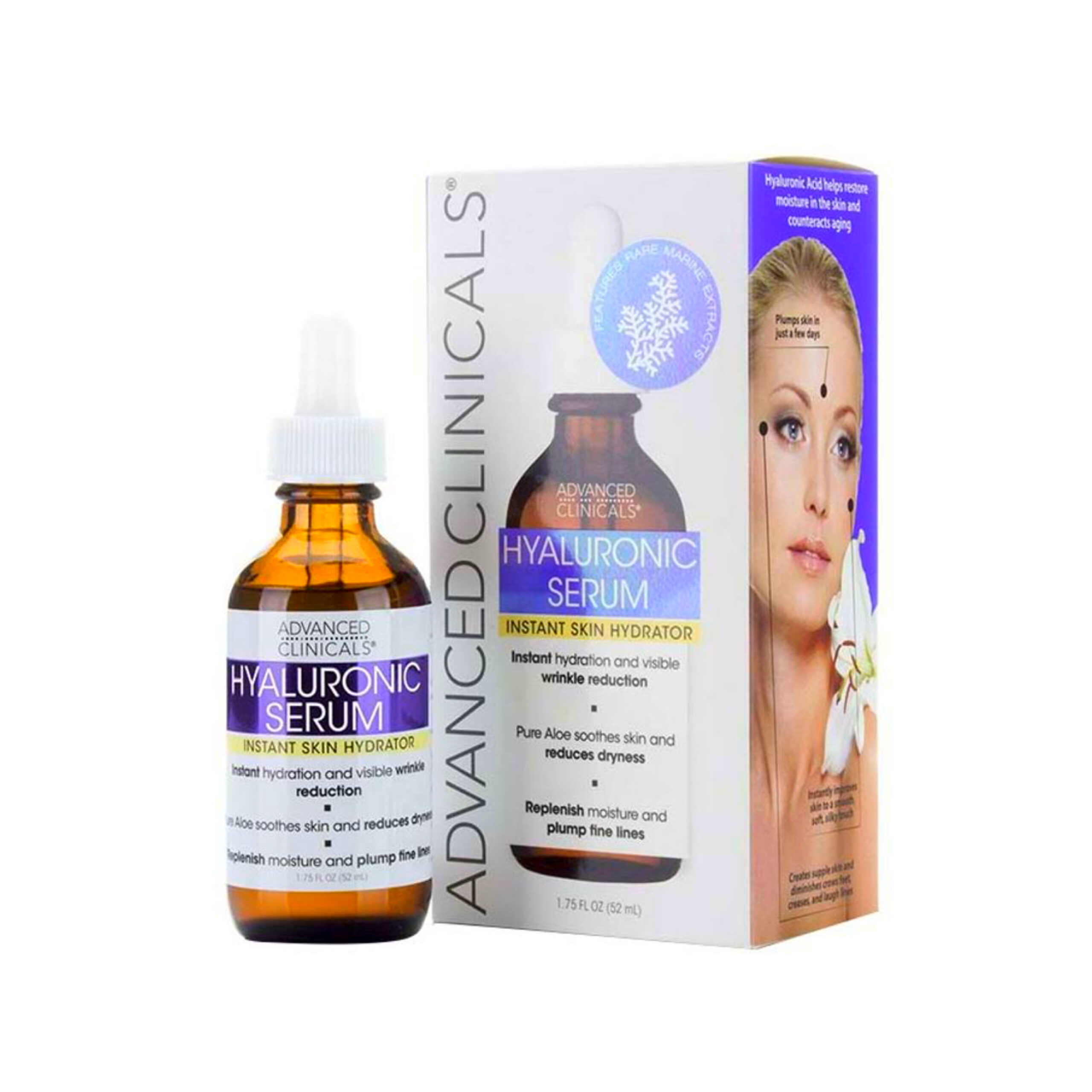 ADVANCED CLINICALS HAYLORONIC SERUM 52ML