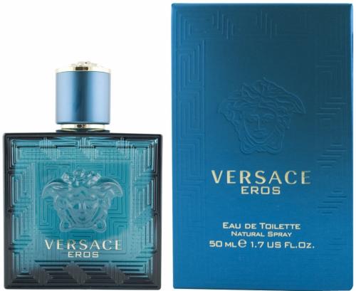 VERSACE EROS 50ML  EAU DE TOILETTE SPRAY FOR MEN