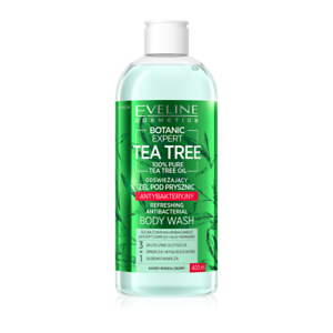 Eveline Botanic Expert Tea Tree Refreshing Antibacterial Body Wash Gel 400 ml