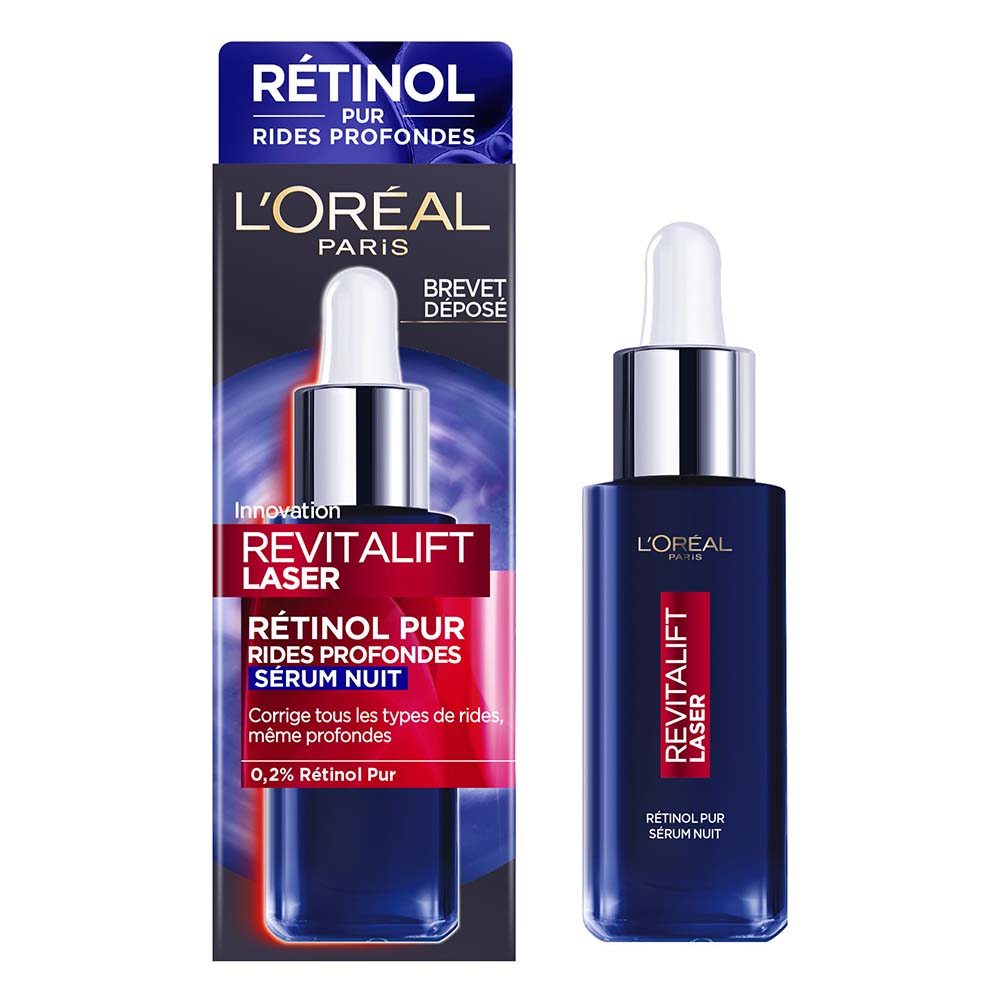 L'OREAL Sérum visage nuit revitalift rides profondes 30ml