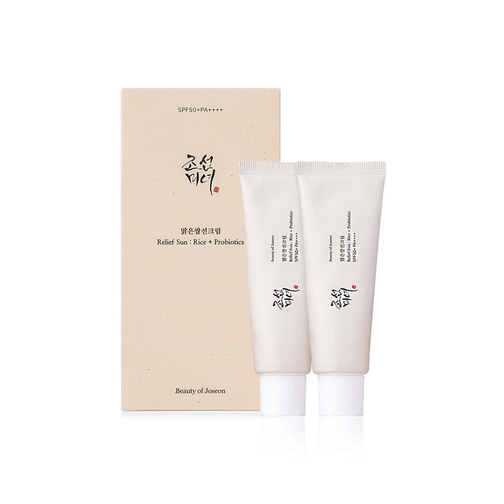 Beauty Of Joseon Relief Sun Rice + Probiotics Set 50ml x 2