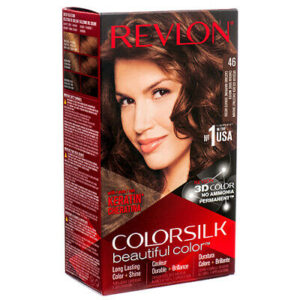Revlon Colorsilk Keratin Ammonia Free Hair Color #46 Medium Golden Chestnut Brown
