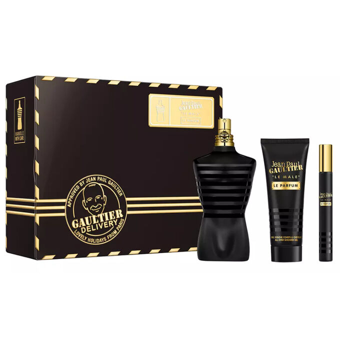Jean Paul Gaultier Le Male Le Parfum Spray 125ml Set 3 Pieces
